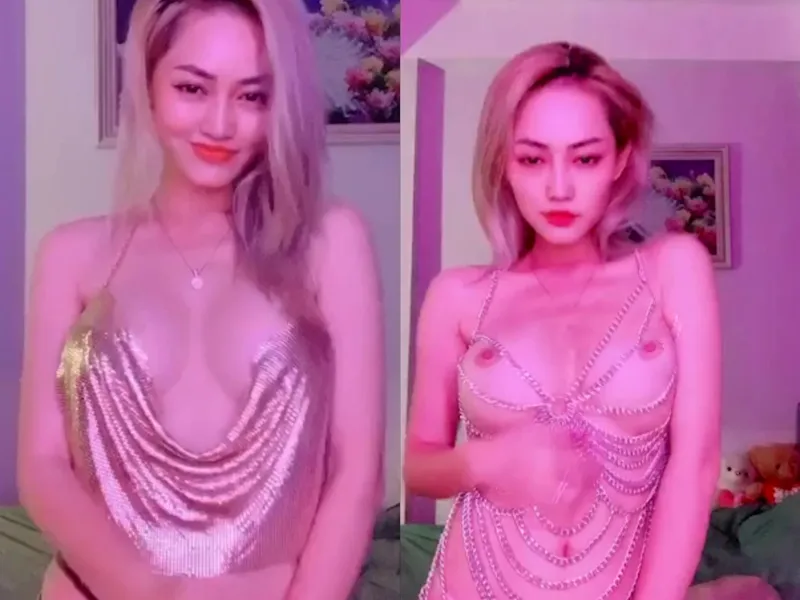 Em ngọc hà vú đẹp dam dang thẩm du p1